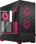 Fractal Design Pop Air RGB Magenta Core - Karastatud klaasist l&auml;bipaistev toon - Honeycomb Mesh Front - TG k&uuml;lgpaneel - Kolm 120 mm Aspect 12 RGB ventilaatorit kaasas - ATX High Airflow Mid Tower PC m&auml;ngukapp