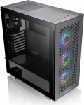 Thermaltake V350 TG ARGB Air Black PC Chassis Mid Tower ATX Case 4 mm karastatud klaasiga 4 x ventilaatorit kaasa arvatud mustad v&auml;rvid