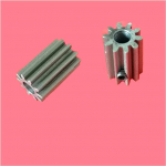 ZGF-BR 2 t&uuml;kki 1 m hammasratas 18 mm 10t 11t 12t 13t spiraalterasest M4 hammasratas 4/5/6/6,35 mm augu l&auml;bim&otilde;&otilde;t (augu l&auml;bim&otilde;&otilde;t: 6,35 mm, hammaste arv: 12 hammast)