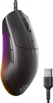 SteelSeries Rival 3 Gen 2 m&auml;nguhiir - 8500 DPI TrueMove Core optiline sensor - 60 miljonit garanteeritud kl&otilde;psu - madal latentsus - 77g kerge - PTFE libisevad jalad - RGB - must