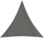 Windhager Cannes kolmnurkne markiis 4 x 4 m Isoskeles p&auml;ikesekaitse aeda ja terrassile, UV- ja ilmastikukindel, antratsiitne