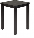 Skandinaavia puidust k&uuml;ljelaud, &ouml;&ouml;kapilaud, kohvilaud, diivanilaud, konsoollaud, kohvilaud, puidust laud, elutoa laud, magamistoa laud, 45 x 45 cm, k&otilde;rgus 55 cm, must