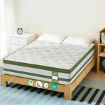 Madrats - 7-tsooniline ergonoomiline tugi selja leevendamiseks, nahas&otilde;bralik ja keskkonnas&otilde;bralik kate, &Ouml;ko-Tex & CertiPUR-US CertiPUR-US sertifikaat, keskmise tugevusega seljavalu vastu (20 cm, 160 x 200