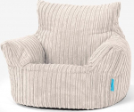 Lounge Pug V&auml;ike lastetool Bean Bag 1-3 aastastele, elevandiluu Corduroy kangas, Mini tool, laste tool, Cuddly tool, lastem&ouml;&ouml;bel lastetuppa