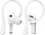 elago EarHooks k&otilde;rvakonksud &uuml;hilduvad Samsung Galaxy Buds 3 & Galaxy Buds 3 Pro, k&otilde;rvaklappide lisatarvikud, libisemiskindel, ergonoomiline disain, mugav istuvus (valge)