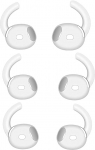 [3 paari] Asendusk&otilde;rvaklapid Airpods 4 jaoks, Ultra &otilde;hukesed silikoonist k&otilde;rvaklapid Airpods 4 jaoks, ei sobi laadimiskohvrisse (valge)