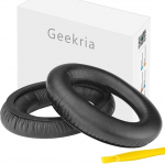Geekria QuickFit asendusk&otilde;rvapadjad, mis &uuml;hilduvad Sennheiser HD380 PRO, PC350/350SE, PXC350, PXE350, HME95, HMEC250, HD380 k&otilde;rvaklappidega, k&otilde;rvapadjad (mustad)