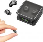 N&auml;htamatud mini k&otilde;rvaklapid Traadita k&otilde;rvaklapid Bluetooth peidetud k&otilde;rvaklapid v&auml;ikestele k&otilde;rvadele ENC m&uuml;ravastased pisikesed pehmed madala profiiliga k&otilde;rvaklapid meestele naistele magamiseks