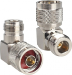 2 Pack N isane N emane t&auml;isnurga 90 kraadiga RF koaksiaalkaabli adapter, mis &uuml;hildub Walkie Alkie Wi-Fi LMR WLAN Ham Radio Broadcast Antenna laiendamine telefoni signaali