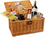 R&ouml;mer Pr&auml;sente Vahemere Sordi kinkekomplekt 8-osaline komplekt Vahemere korv + pitsakondiitritooted Sugo Pasta Oliivid Terrine + 2 pudelit veini