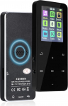 8GB MP3 m&auml;ngija Bluetoothiga - Helterfolg kaasaskantav muusikam&auml;ngija koos sisseehitatud HD k&otilde;lariga, helisalvesti, HiFi heli, e-raamatu funktsiooniga