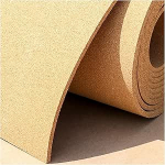Selbstklebende Korkfolie auf Rolle f&uuml;r Pinnw&auml;nde, Wanddekorationen, Heim- und B&uuml;robedarf, zum Selberbasteln, gro&szlig;e Gr&ouml;&szlig;e (1,22 x 4,10 m)