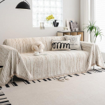 WEYOND Chenille diivanikate, p&ouml;&ouml;ratav diivanikate diivanikate, pestav L-kujulisele diivanile, lamamistoolile, 2- v&otilde;i 3-kohalisele nurgadiivanile, futonikattele (180 x 300 cm, khaki)