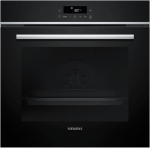 Siemens HB571ABS3 iQ300 sisseehitatud k&uuml;psetusahi, 60 x 60 cm, LED puutetundlik juhtimine, cookControl10, 3D kuum &otilde;hk, konvektsioongrill, kiirkuumutus, p&uuml;rol&uuml;&uuml;s, ActiveClean, lastelukk, roostevaba teras.