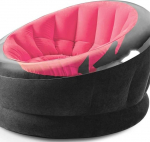 Intex 68582NP lamamistool "Empire Chair", ftalaadivaba, 112 x 109 x 69 cm, sorteerimine: 1x roheline / roosa / oranž