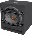 JBL BassPro 8 aktiivne subwoofer autokomplekt Bass Reflex Housing - 800 Watt Harman Kardon Bass Box Woofer 8 Inch | 20 cm koos 100 Watt RMS klassi D subv&otilde;imendiga Bass Reflex Slot Port karbis, must