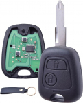 ID46 Programmeerimine Elektroonilise v&otilde;tme blanko, mis &uuml;hildub Peugeot 106 107 206 206CC 206 Break SW 207 306 406 Remote testitud