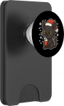 Weihnachtsmann-Katze mit kuumem Kakao PopSockets PopWallet f&uuml;r MagSafe