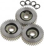 Jalgratta mootori hammasrataste komplekt l&auml;bim&otilde;&otilde;t 38mm / 47.5mm Worm Gear elektriliste s&otilde;idukite ja jalgrataste jaoks, 36-hambaline planetaarne terasest hammasrataste komplekt