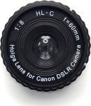 Holga HL-C Canon DSLR Lens Black