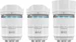 SIRUI Sniper F1.2 Auto Focus Lens Kit 23mm 33mm 56mm Wide Angle APS-C Camera Lens E Mount Lens for A6400, A6700, ZV-E10, FX3/30 (AS-3S-EW, E Mount, White)