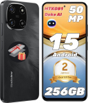 Blackview Color 6 AI Android 15 mobiiltelefon 24GB + 256GB / 2TBTF, 50MP Super PD, 2.0GHz MTK G81 Octa Core, 6.67-tolline nutitelefon ilma lepinguta, 5000mAh / 18W, Dual SIM mobiiltelefonid / s&otilde;rmej&auml;lg / n&auml;gu