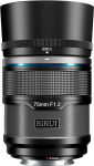 SIRUI Autofookusobjektiiv F1.2 75mm teleobjektiivile APS-C A5, A6, FX30, ZV-E10 (E Mount, must)