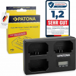 PATONA kolmekordne laadija (USB-C kaabel) NP-FZ100 FZ100 akudele, mis &uuml;hildub Sony Alpha FX3 FX30 A1 A9 A9II A7RIII A7RIV A7SIII A7III A7IV A6600 A7C ILME-FX3 ILME-FX30 ZV-E1 BC-QZ1