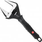 Sharp-tec Reguleeritav mutriv&otilde;ti 60mm 12" laia l&otilde;uaga reguleeritav mutriv&otilde;ti Pehme k&auml;epidemega nihkekell 310mm torustiku t&ouml;&ouml;riistakomplekt torumeestele mustana