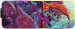RGB suur m&auml;nguhiirematt 800 x 300 x 3 mm lauamatt XL hiirematt veekindel libisemiskindel matt arvutile PC Professional Gamer Gaming Mouse Mouse Mat Animal