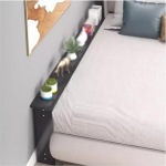 Konsolentisch f&uuml;r Flur, schlank, hinter dem Sofa, Ablage, Eingangsbereich, Marmor, verspiegelt, moderner Eingangstisch, Massivholz-Konsolentisch f&uuml;r Eingangsbereich hinter der Couch, schwarz