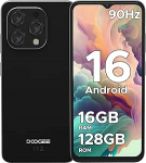 DOOGEE N55 Android 16 nutitelefon ilma lepinguta, 128GB ROM + 16GB RAM (2TB TF) mobiiltelefon ilma lepinguta, Octa Core 90Hz 6,56-tolline HD+ nutitelefon Odav 5150mAh 13MP + 8MP, Dual 4G Simlock-free