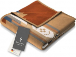 Biederlack 150 x 200 cm"Montana" Orion Cotton Blanket Throw, Multi-Colour