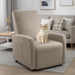 YuLiMirich veekindel Stretch tugitooli kate, Stretch Recliner Chair Covers, tugitooli kaitsja taskuga, elutuba, elastne tooli kate teleritoolile, lamamistoolile, tugitoolile