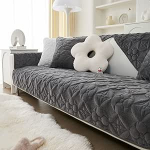 WYJHNLBEDC Diivan / diivanikate, diivanikate L kuju / U kuju / nurgadiivan 3/2 / 1 istuja, diivan viskekate, soojad superpehmed sametist diivanikaitsekatted, diivanikaitsekate koera kraapimiskaitse kassiga