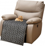 Eismodra tugitooli kate, tugitooli kate l&otilde;&otilde;gastavale toolile, mittelibisev tugitooli kate, tugitooli kate, diivanikaitse kate koos k&auml;etoega, tooli kate teleritoolile, lemmikloomadele (tumehall, 1 tk 60 x 100 cm)