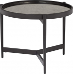 Studio Designs Home Estrade 22" &uuml;mmargune l&otilde;pplaud - must antiikviimistlus - 22"