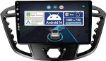 9-tolline autoraadio Ford Tourneo Transit Custom (2013-2021) GPS navigatsioon - Traadita CarPlay Android Auto - Tagurduskaamera - Android 14 2 DIN - DSP DAB roolijuhtimispult Bluetooth 5.0