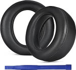 Adhiper PlayStation Pulse Elite asendusk&otilde;rvaklapid Sony PS Pulse Elite k&otilde;rvaklappidele, PlayStation Pulse Elite proteiinist nahast k&otilde;rvaklappide k&otilde;rvaklapid (must)