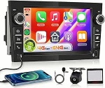 【4+64G】 Hodozzy Carplay Autoradio f&uuml;r Opel Astra Corsa Meriva Zafira mit USB Typ-C Android Autoradio 7 Zoll In-Cell Bildschirm mit Android Auto/WiFi/GPS/RDS/FM/Bluetooth/USB, Schwarz