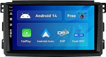 SXAUTO Android 12 IPS 9-tolline autoraadio Benz Smart Fortwo 451 (2005-2010) - Sisseehitatud CarPlay / Android Car / DSP - Tagurduskaamera tasuta - 2G + 32G - Juhtrattajuhtimine DAB Fast Boot WiFi - 2