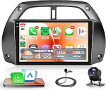 4G+128G juhtmevaba Carplay Android autoraadio Toyota RAV4 2001-2006 jaoks