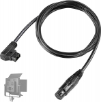 NEEWER 1,8 m D Tap Male to 4 Pin XLR Female toitejuhe, toitejuhe, PL60C pidev LED videovalgus, NC011