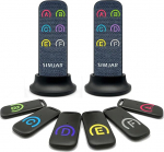 V&otilde;tmeotsija &otilde;hemate vastuv&otilde;tjate ja t&auml;iustatud kangastega kaugjuhtimispuldid, SIMJAR 80dB+ RF eseme otsija 40m t&ouml;&ouml;raadiusega, 2 RF saatjat ja 6 vastuv&otilde;tjat