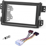 Sound-way autoraadio paigalduskomplekt 2 DIN adapter Opel Agila Suzuki Splash Ritz jaoks