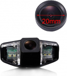 Auto tagurduskaamera numbrim&auml;rkide valgustus tagantj&auml;rele Honda Accord Civic EK/FD Odyssey Acura TSX Pilot veekindel tagurduskaamera tagantj&auml;rele