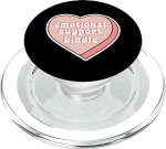 Emotsionaalne tugi Kindle roosa s&uuml;da PopSockets PopGrip MagSafe'ile