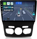 Cadley Android 14 autoraadio Citroen C4 C4L DS4 2013-2017 juhtmevaba Apple CarPlay Android Autode peeglilink GPS navigatsioon Bluetooth 5.0 WiFi USB Navi FM + tagurduskaamera