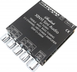 Hsthe Sea Bluetooth subwooferi v&otilde;imendusplaat HiFi Stereo 2.1 H?Hen ja Bass Control 50W x 2 + 100W DC 12V-24V Audio Power