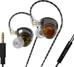 ND Planet IEM k&otilde;rvaklapid: 12mm Dual Magnetic Driver, HiFi Gaming k&otilde;rvaklapid koos eemaldatava 2-poldilise kaabliga, m&uuml;raisolatsiooniga k&otilde;rvamonitorid muusikutele, audiofiilidele, lauljatele, DJ-dele